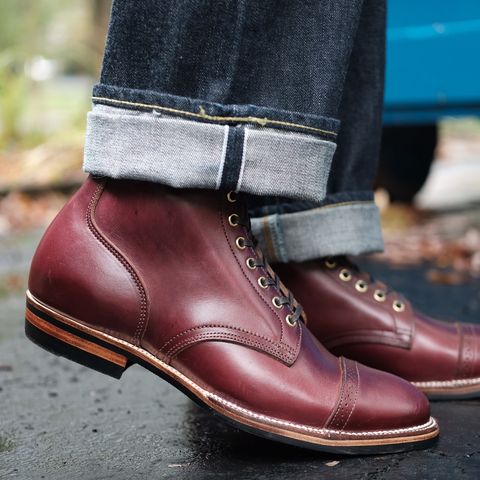 XBXS Land Boots in Horween Color 8 Chromexcel