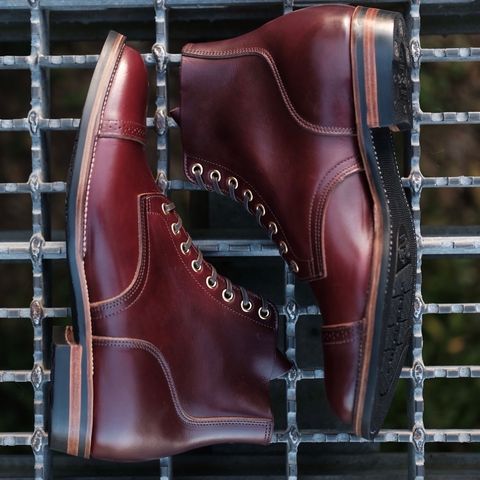 XBXS Land Boots in Horween Color 8 Chromexcel