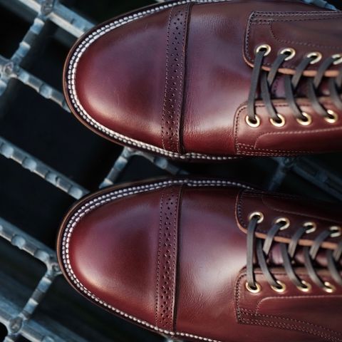 XBXS Land Boots in Horween Color 8 Chromexcel