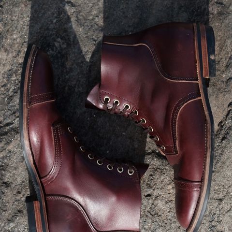 XBXS Land Boots in Horween Color 8 Chromexcel