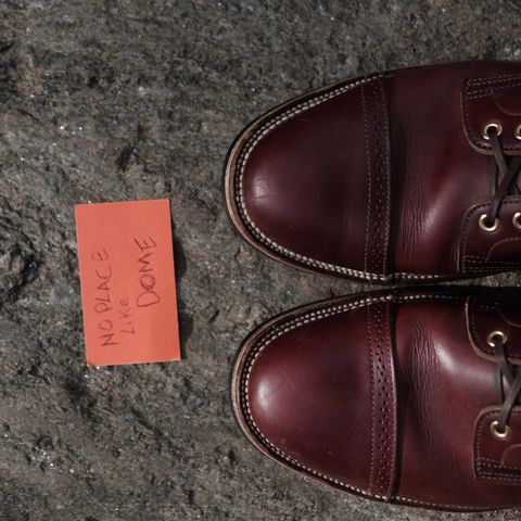 XBXS Land Boots in Horween Color 8 Chromexcel