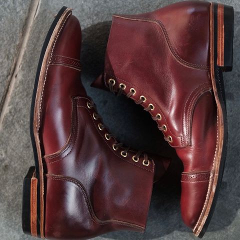 XBXS Land Boots in Horween Color 8 Chromexcel