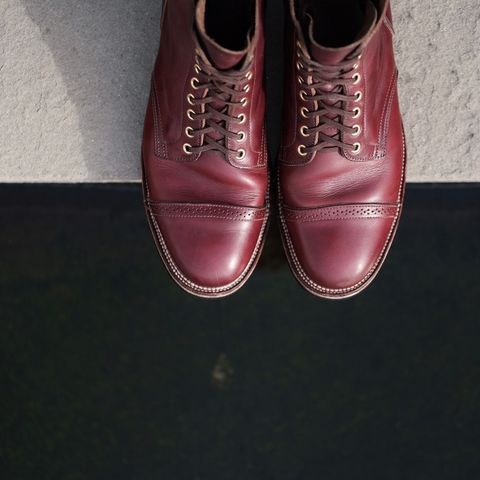 XBXS Land Boots in Horween Color 8 Chromexcel