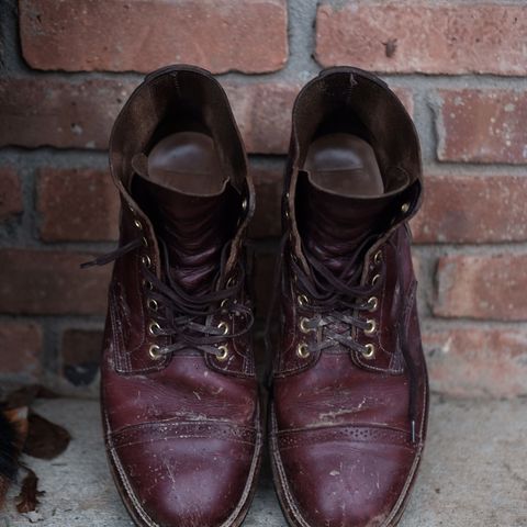 XBXS Land Boots in Horween Color 8 Chromexcel