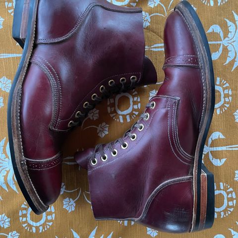 XBXS Land Boots in Horween Color 8 Chromexcel