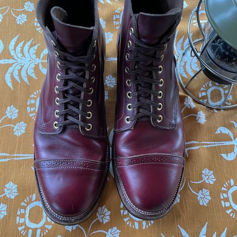 XBXS Land Boots in Horween Color 8 Chromexcel