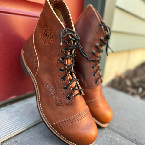 Red Wing Iron Ranger in S.B. Foot Oro-Harness