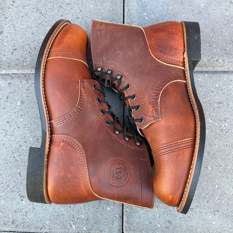 Red Wing Iron Ranger in S.B. Foot Oro-Harness
