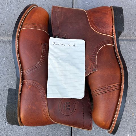 Red Wing Iron Ranger in S.B. Foot Oro-Harness