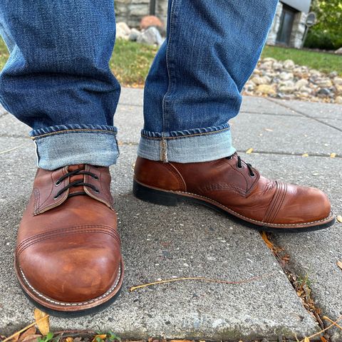 Red Wing Iron Ranger in S.B. Foot Oro-Harness