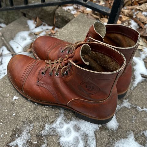 Red Wing Iron Ranger in S.B. Foot Oro-Harness