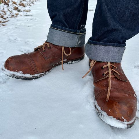 Red Wing Iron Ranger in S.B. Foot Oro-Harness