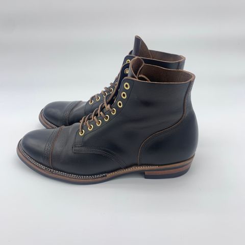 XBXS Land Boots in Horween Black Chromexcel