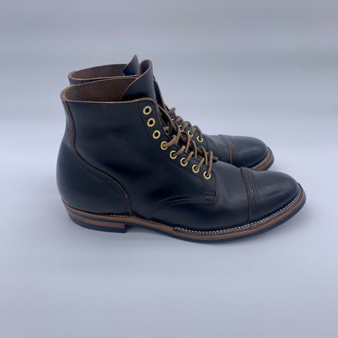 XBXS Land Boots in Horween Black Chromexcel
