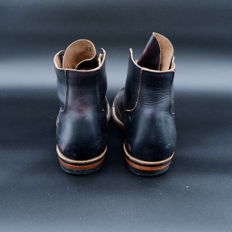 XBXS Land Boots in Horween Black Chromexcel