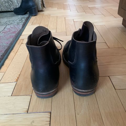 XBXS Land Boots in Horween Black Chromexcel