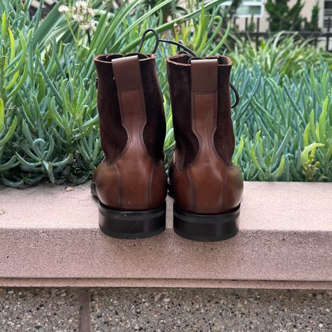 Edward Green Galway in D'Annonay Dark Oak Calf