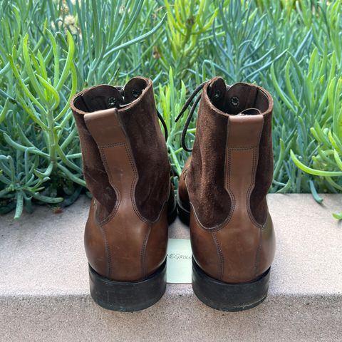 Edward Green Galway in D'Annonay Dark Oak Calf