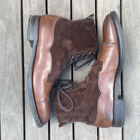Edward Green Galway in D'Annonay Dark Oak Calf
