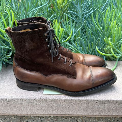 Edward Green Galway in D'Annonay Dark Oak Calf