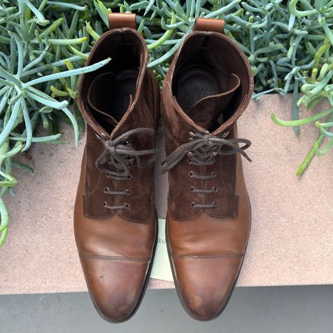 Edward Green Galway in D'Annonay Dark Oak Calf