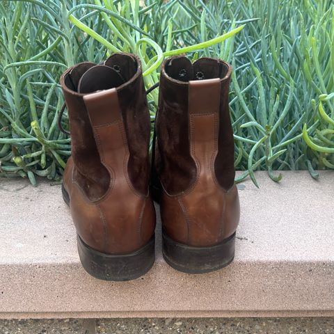 Edward Green Galway in D'Annonay Dark Oak Calf