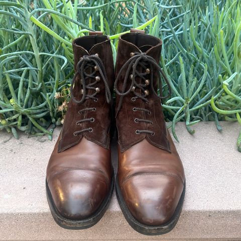 Edward Green Galway in D'Annonay Dark Oak Calf