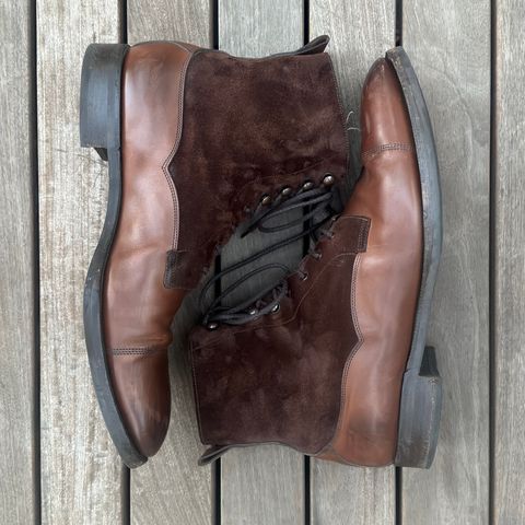 Edward Green Galway in D'Annonay Dark Oak Calf