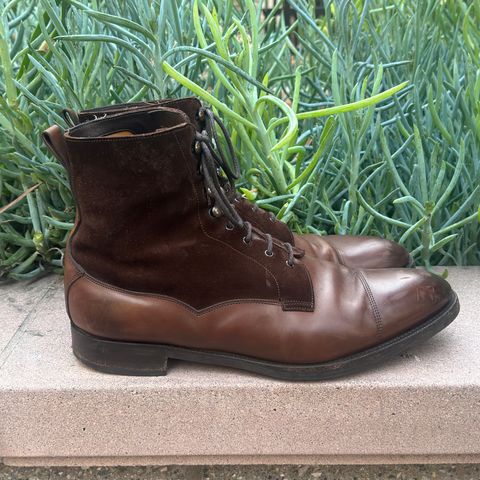 Edward Green Galway in D'Annonay Dark Oak Calf