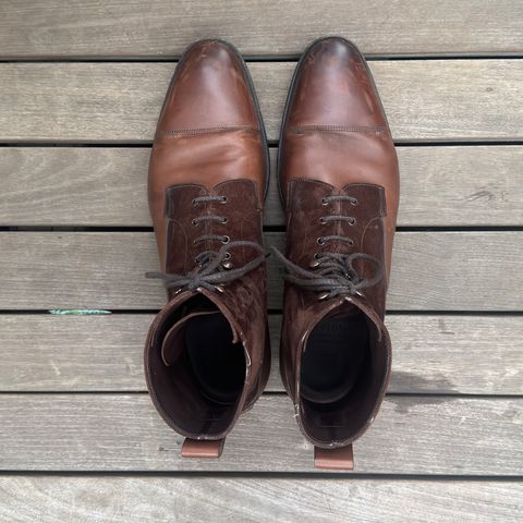 Edward Green Galway in D'Annonay Dark Oak Calf