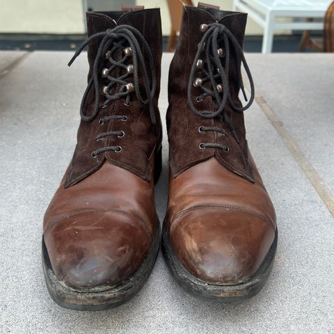 Edward Green Galway in D'Annonay Dark Oak Calf