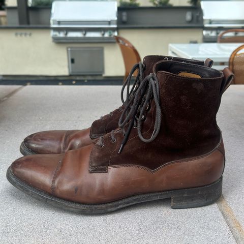 Edward Green Galway in D'Annonay Dark Oak Calf