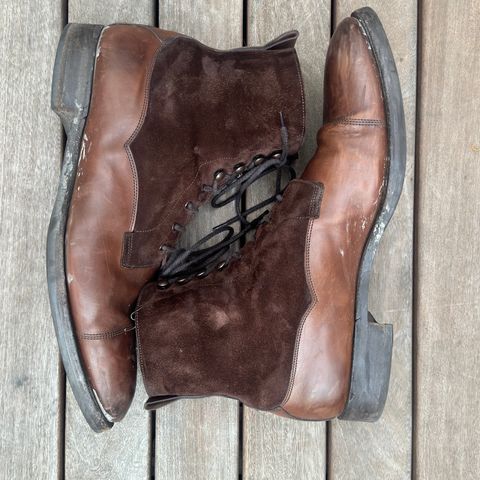 Edward Green Galway in D'Annonay Dark Oak Calf