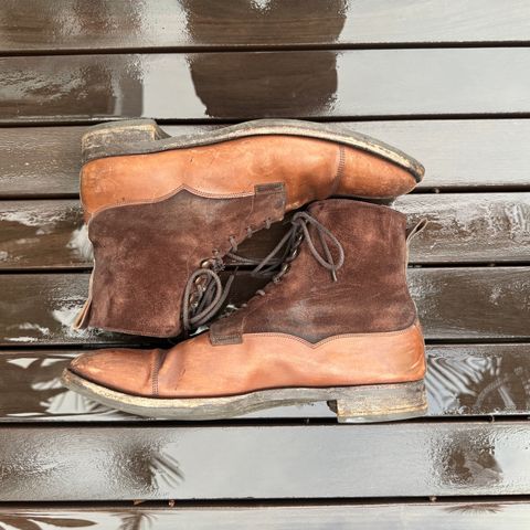 Edward Green Galway in D'Annonay Dark Oak Calf
