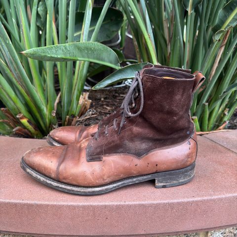 Edward Green Galway in D'Annonay Dark Oak Calf