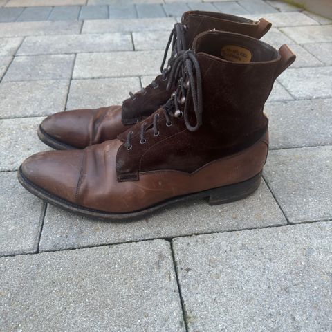 Edward Green Galway in D'Annonay Dark Oak Calf