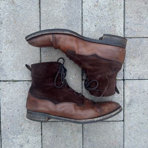Edward Green Galway in D'Annonay Dark Oak Calf