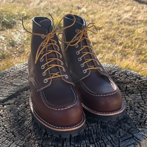 Red Wing Roughneck in S.B. Foot Briar Oil Slick
