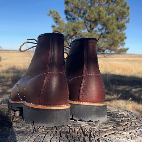 Red Wing Roughneck in S.B. Foot Briar Oil Slick