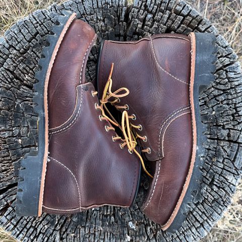 Red Wing Roughneck in S.B. Foot Briar Oil Slick