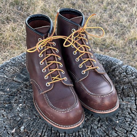 Red Wing Roughneck in S.B. Foot Briar Oil Slick