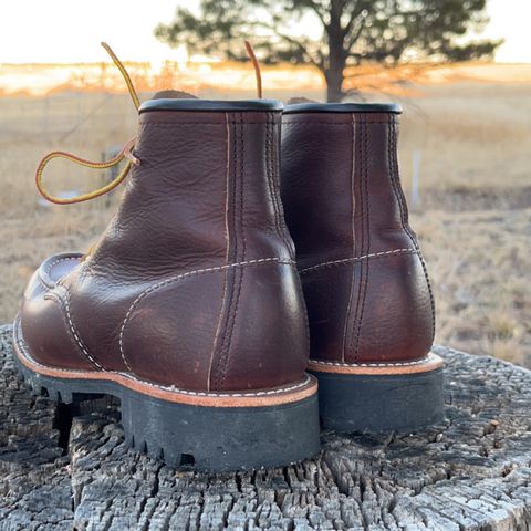 Red Wing Roughneck in S.B. Foot Briar Oil Slick