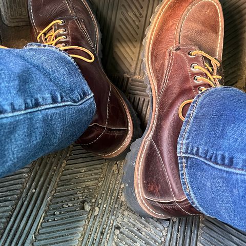 Red Wing Roughneck in S.B. Foot Briar Oil Slick