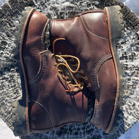 Red Wing Roughneck in S.B. Foot Briar Oil Slick