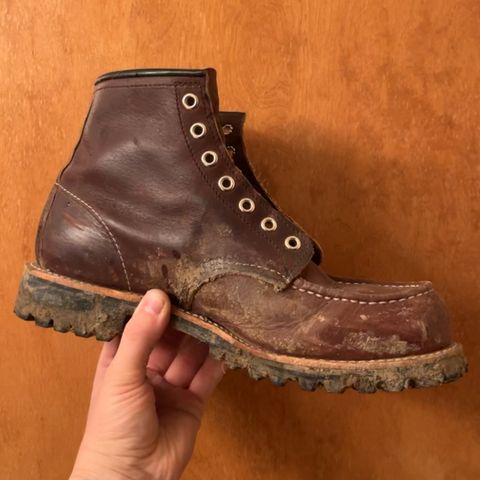 Red Wing Roughneck in S.B. Foot Briar Oil Slick