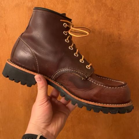 Red Wing Roughneck in S.B. Foot Briar Oil Slick