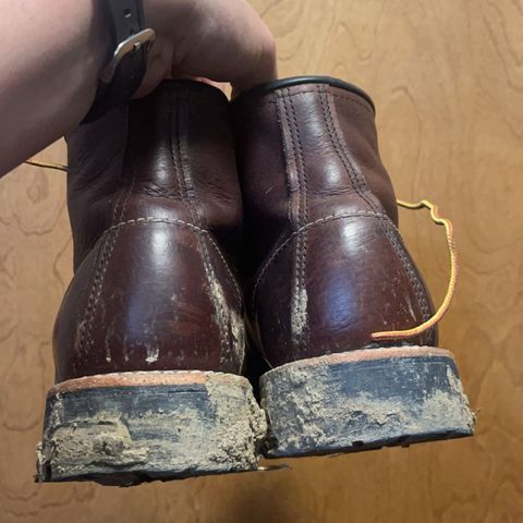 Red Wing Roughneck in S.B. Foot Briar Oil Slick