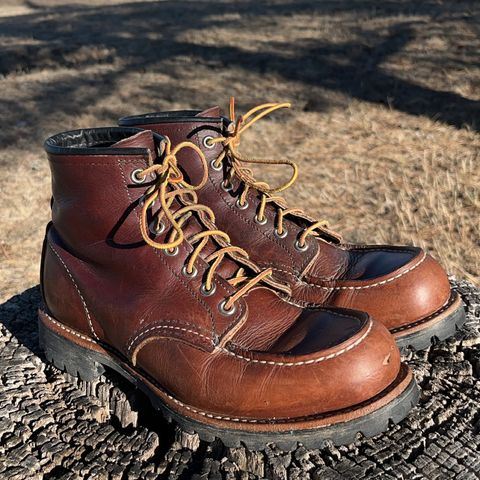 Red Wing Roughneck in S.B. Foot Briar Oil Slick