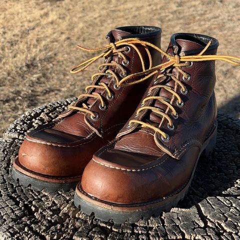 Red Wing Roughneck in S.B. Foot Briar Oil Slick
