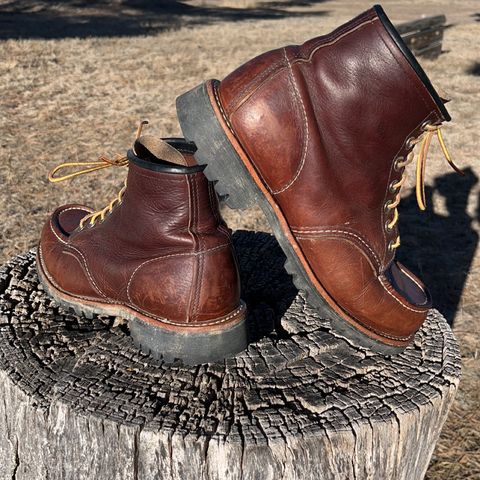 Red Wing Roughneck in S.B. Foot Briar Oil Slick